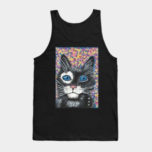 Cat face Tank Top